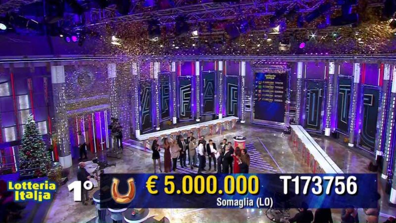 Lotteria Italia 2025: Tutti i Vincitori e i Premi dell’Estrazione del 6 Gennaio
